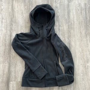 Bench XS hoodie zip up with thumb holes